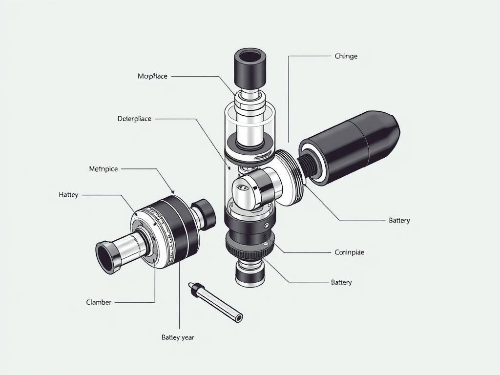 DMT vape cartridge components where to buy DMT cart