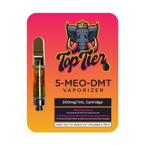 Top Tier 5-MeO-DMT Vaporizer 300mg/1mL Cartridge