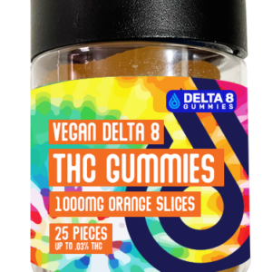 Delta 8 Vegan Orange Slices 1000MG